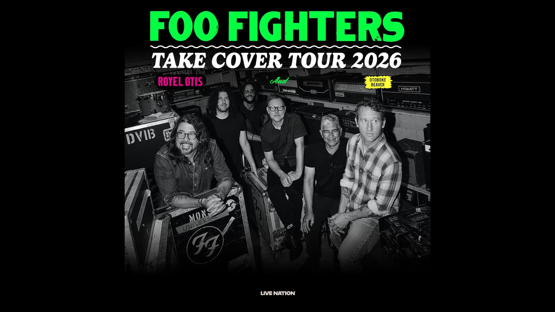 Foo Fighters: TAKE COVER TOUR 2026 - Conciertos en Warsaw