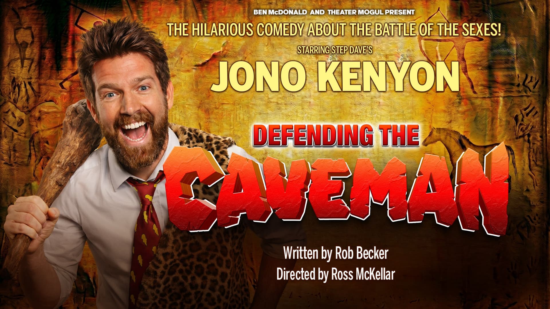 Defending the Caveman - Teatro en Auckland
