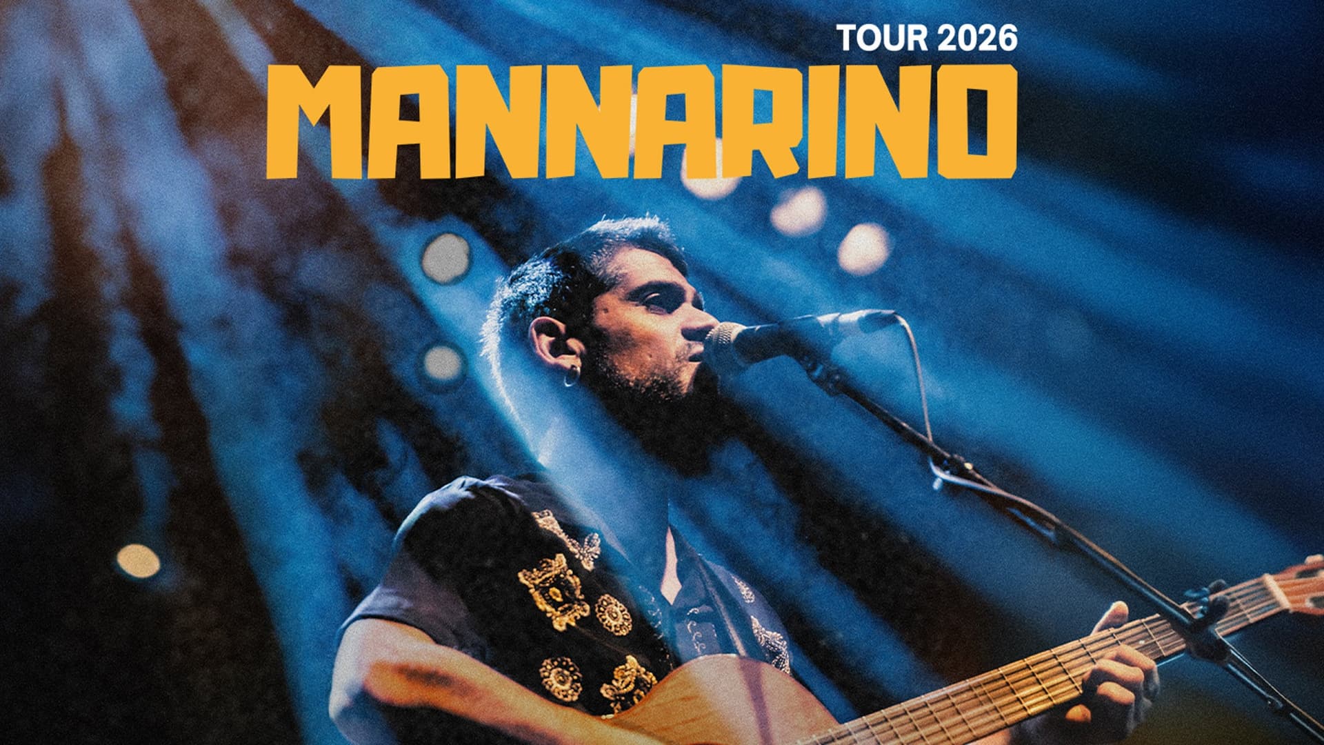Alessandro Mannarino - Tour 2026 | Lake Sound Park - Conciertos en Cernobbio (Como)