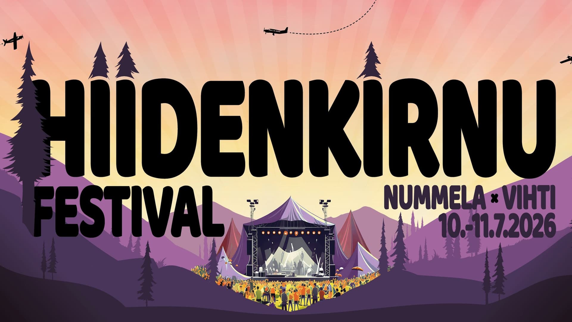 Hiidenkirnu Festival: 2 DAYS - Conciertos en Nummela
