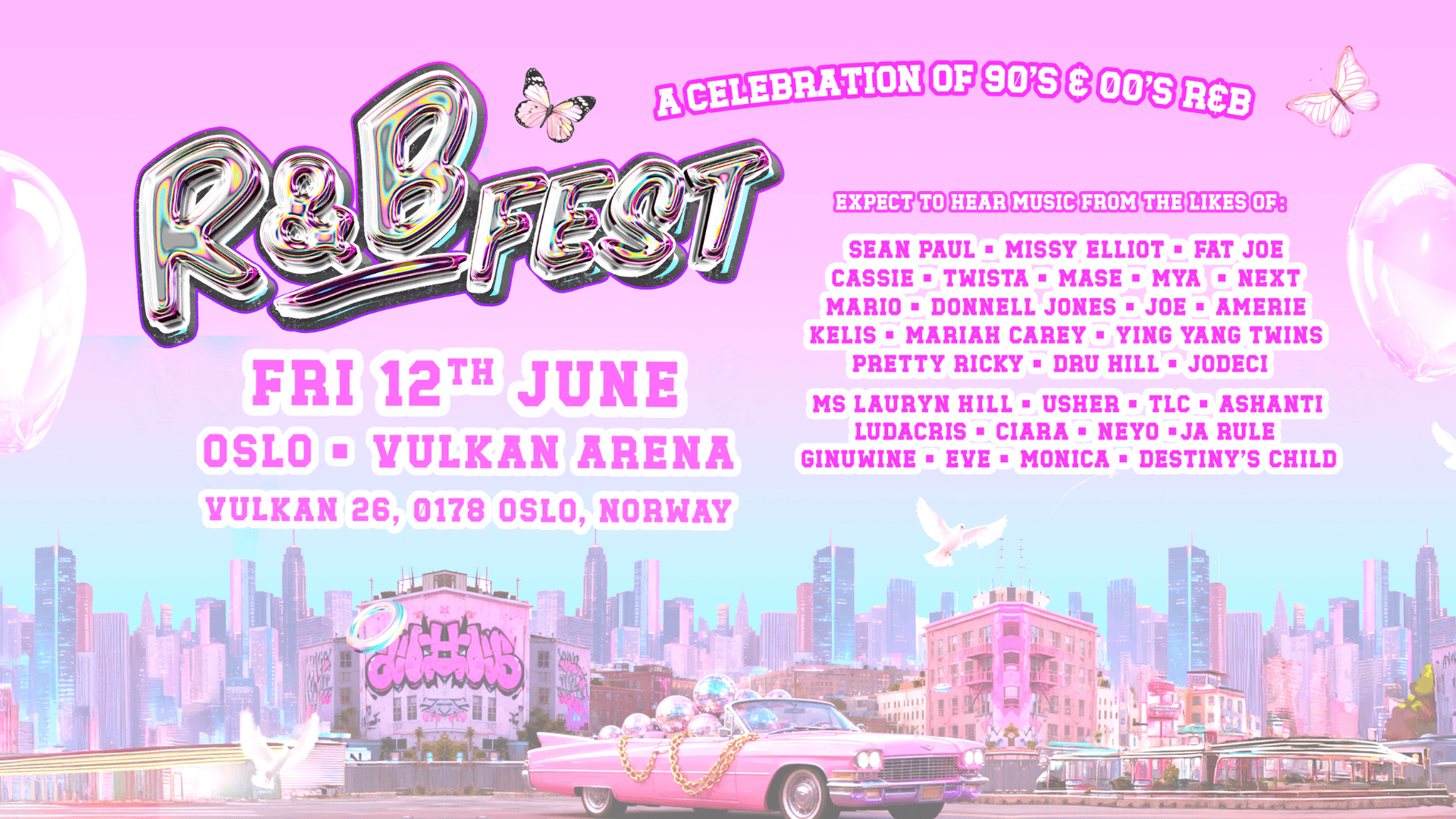 R&B Fest Group Is Coming To Oslo!