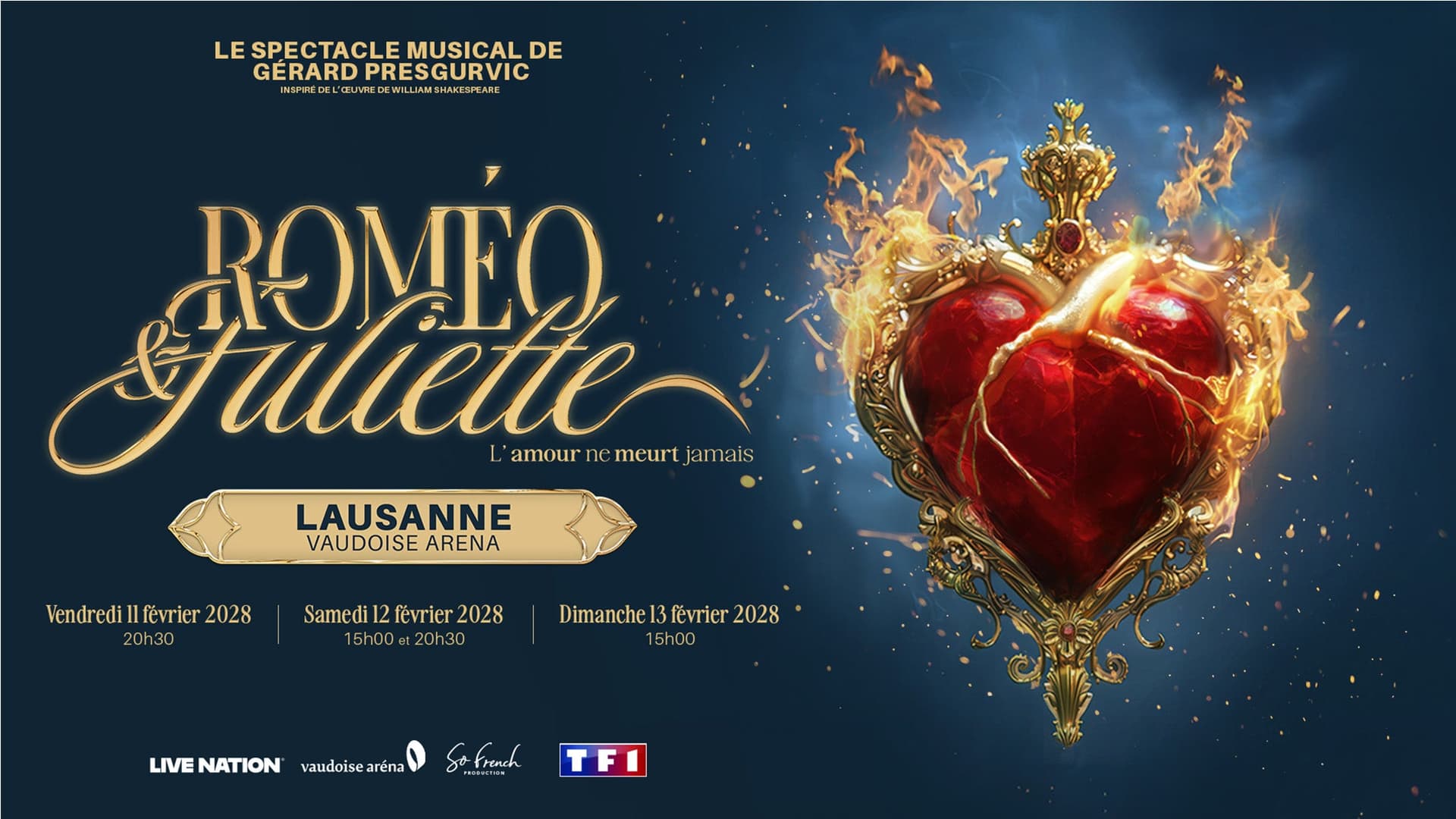 Roméo & Juliette - Teatro en Prilly-Lausanne
