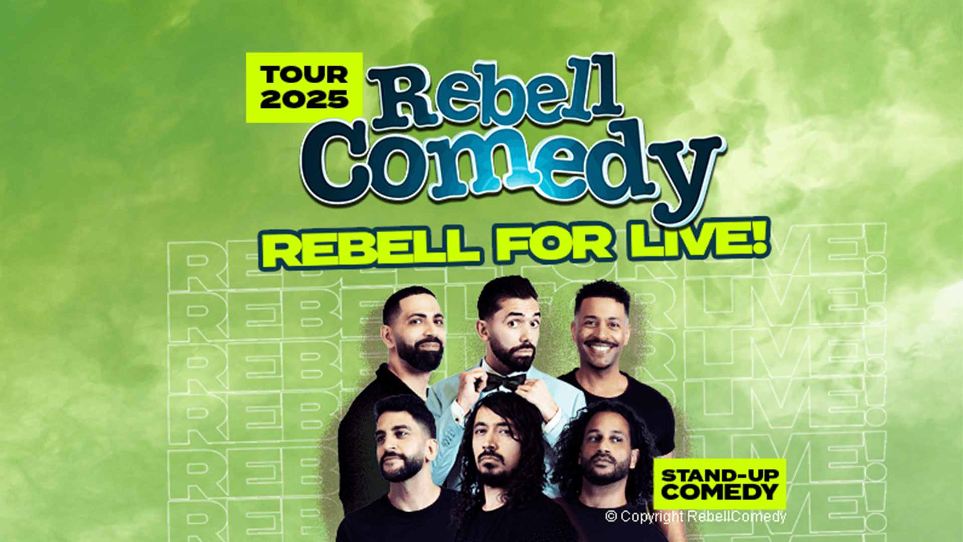 RebellComedy - REBELL FOR LIVE - Teatro en Munich