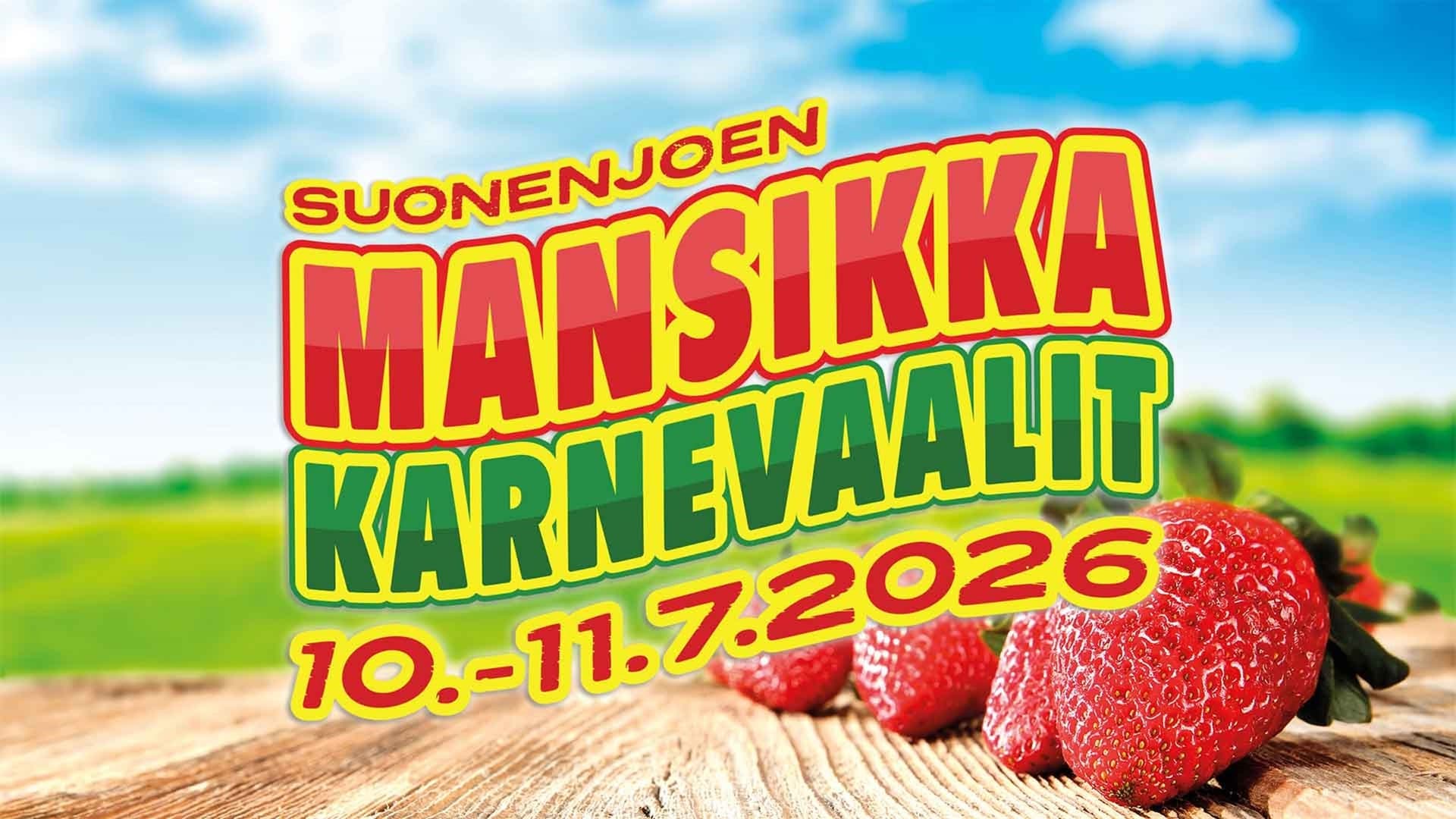 Suonenjoen Mansikkakarnevaalit '24 Friday 12.7 VIP - Conciertos en Suonenjoki