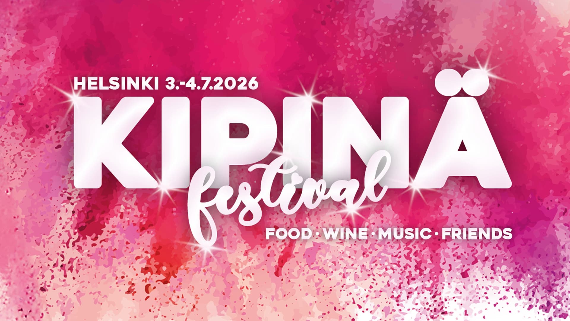 Kipinä Festival 2026: Lanson Golden VIP Perjantai - Conciertos en Helsinki