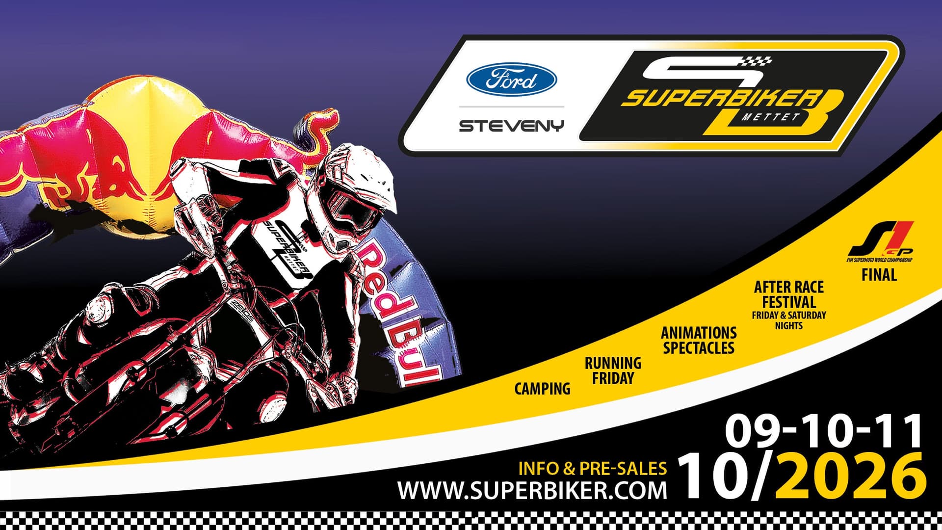Ford Steveny Superbiker 2026 - CAMPING