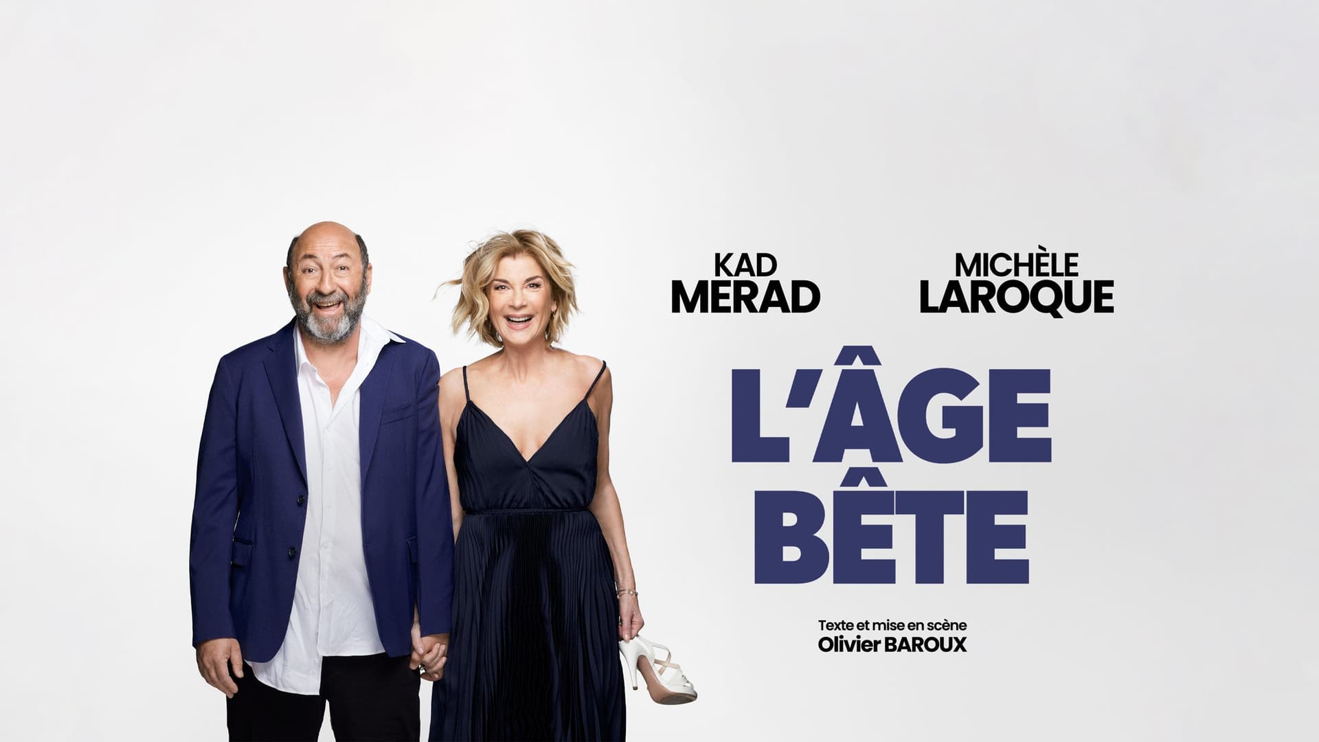 MICHÈLE LAROQUE & KAD MERAD - Teatro en Brussels