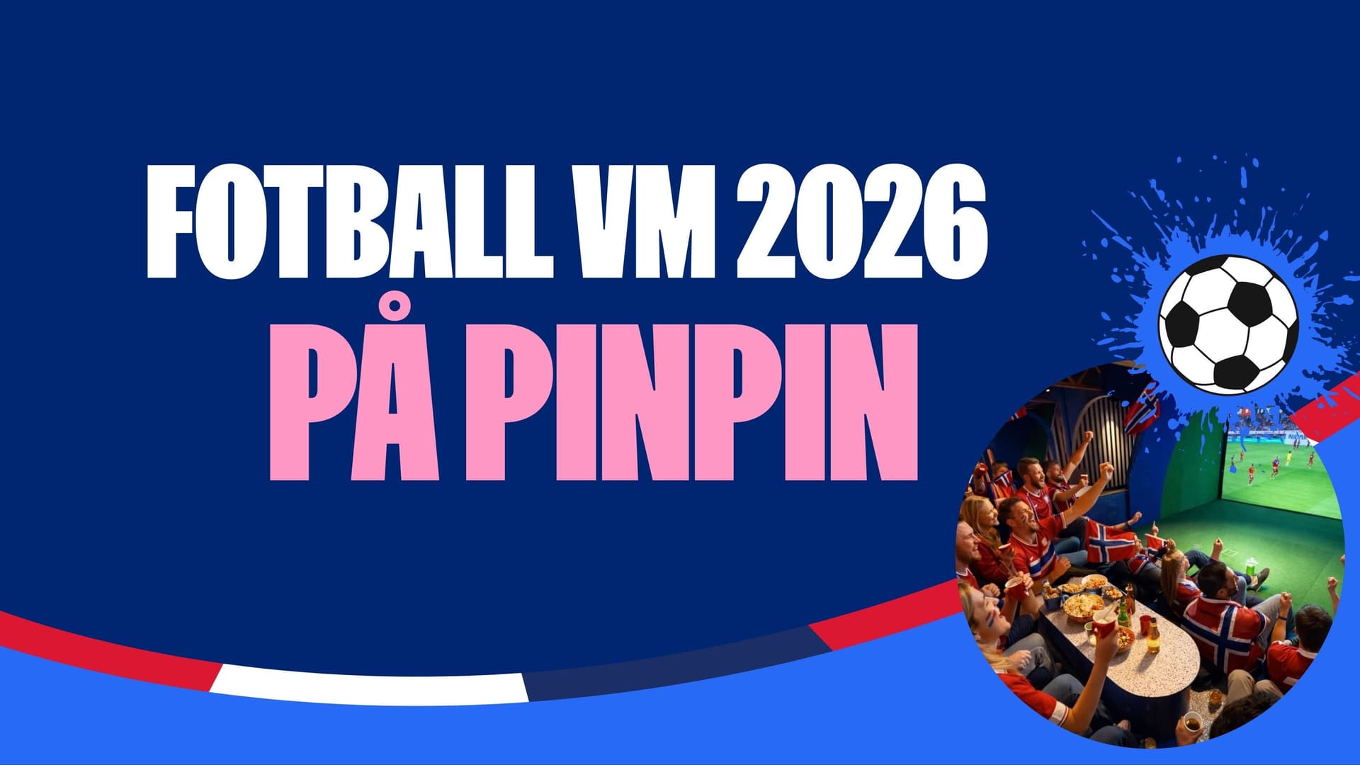 Fotball-VM 2026 på PINPIN Mexico - Sør-Afrika