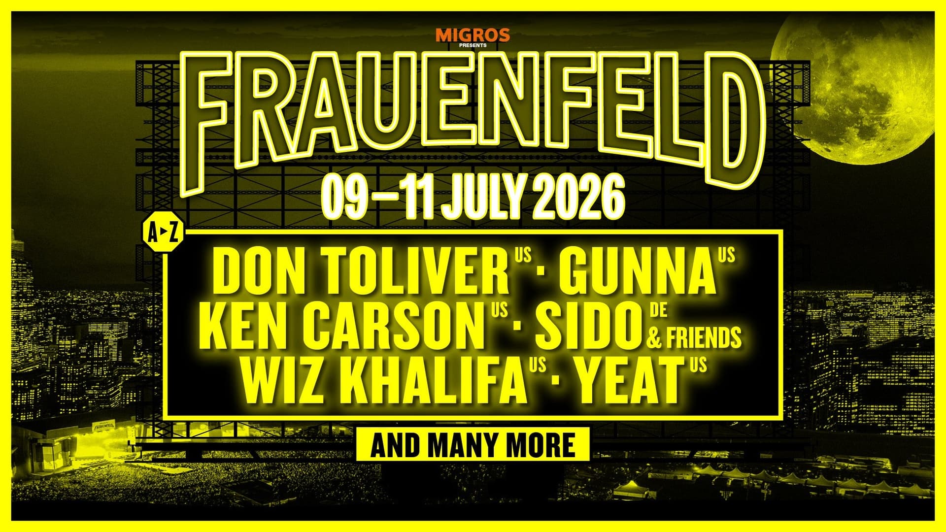 Openair Frauenfeld 2026 | 3-day ticket - Conciertos en Frauenfeld