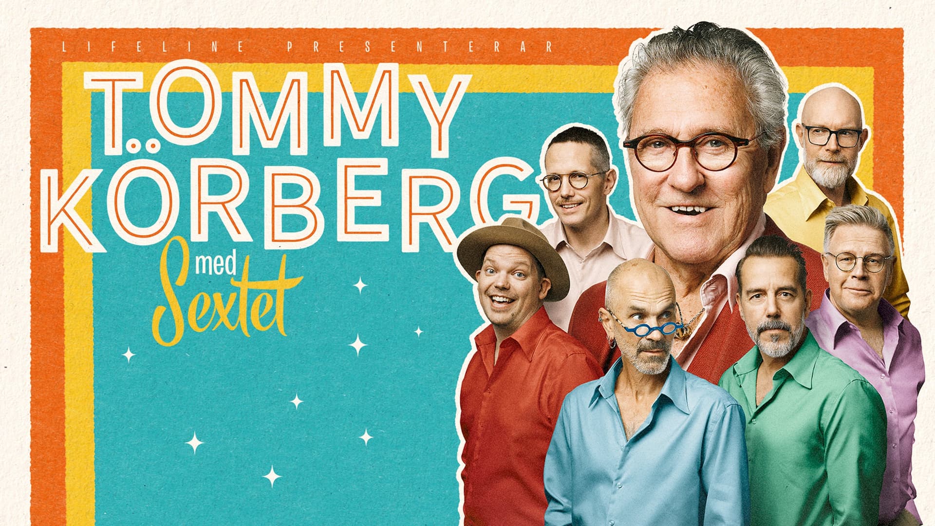 Tommy Körberg med Sextet - Teatro en Karlstad