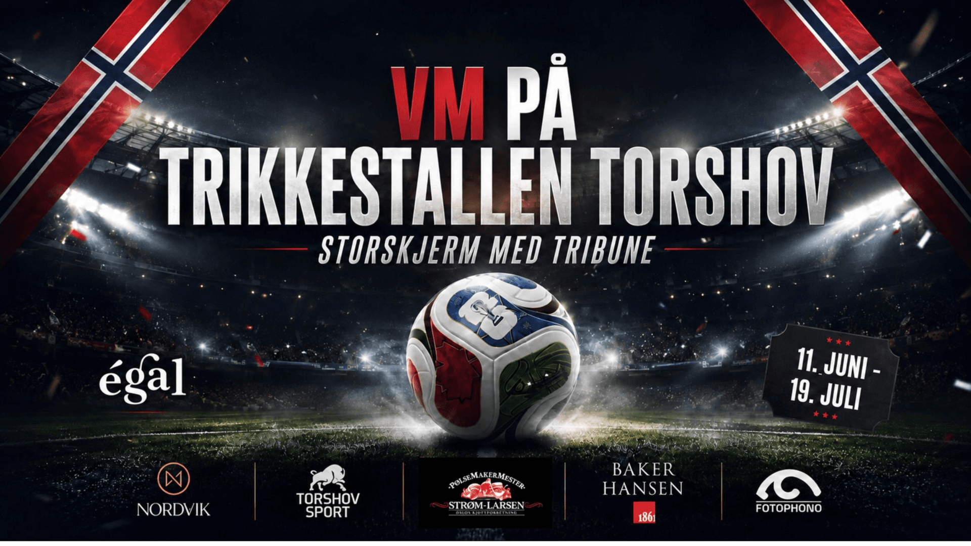 VM på Trikkestallen: BRASIL - MAROKKO - Deportes en Oslo