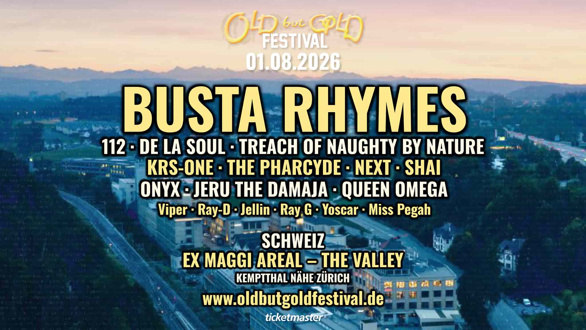 Old but Gold Hip Hop Festival Schweiz - Conciertos en Kemptthal