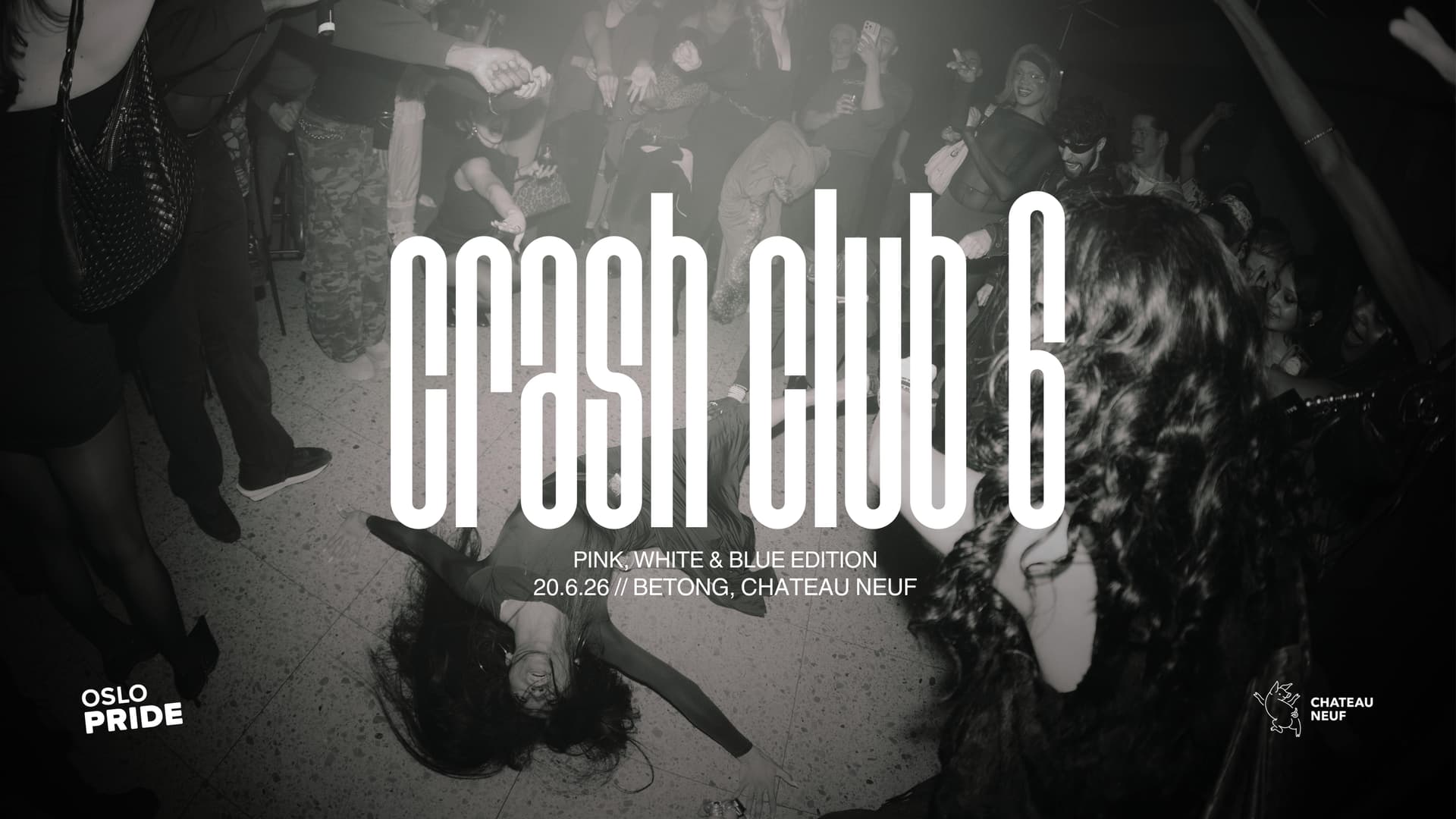 Crash Club #6: blue, white and pink (18+)
