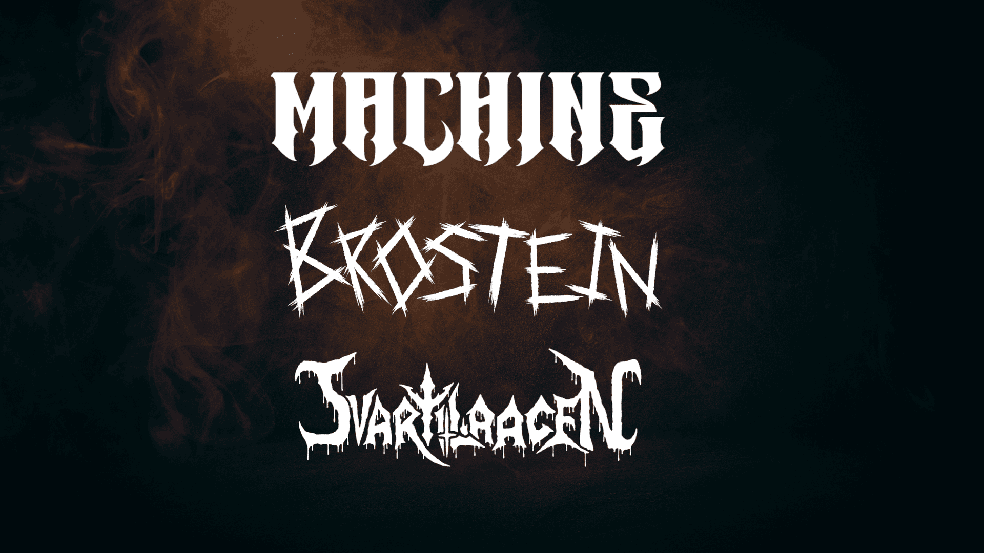 Machine + Brostein + Svartilaagen - Conciertos en Oslo