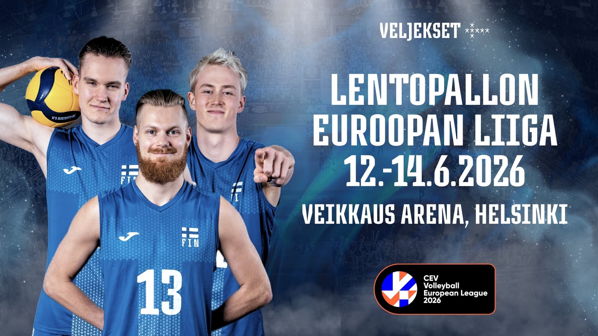 Miesten Lentopallon Euroopan liiga | Kroatia - Suomi - Deportes en Helsinki