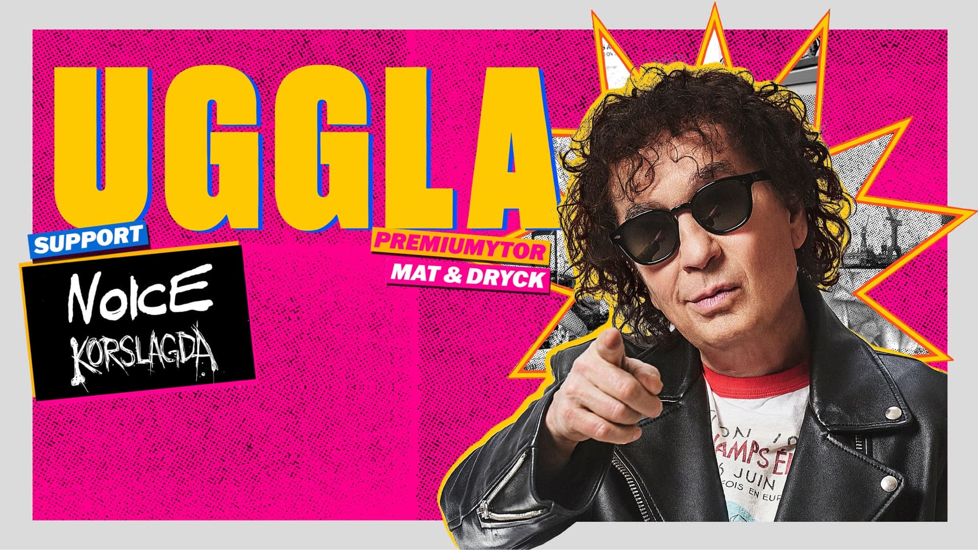 Magnus Uggla - Conciertos en Göteborg