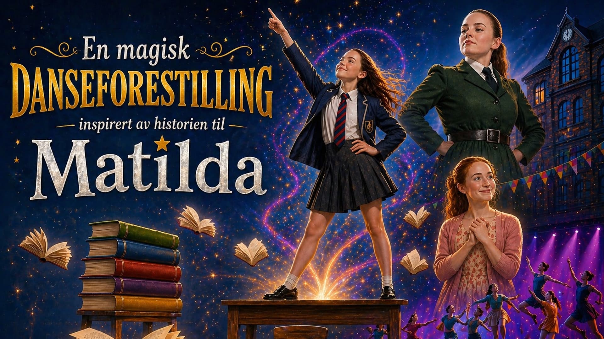 Jessheim Danseskole - Matilda - Teatro en Jessheim