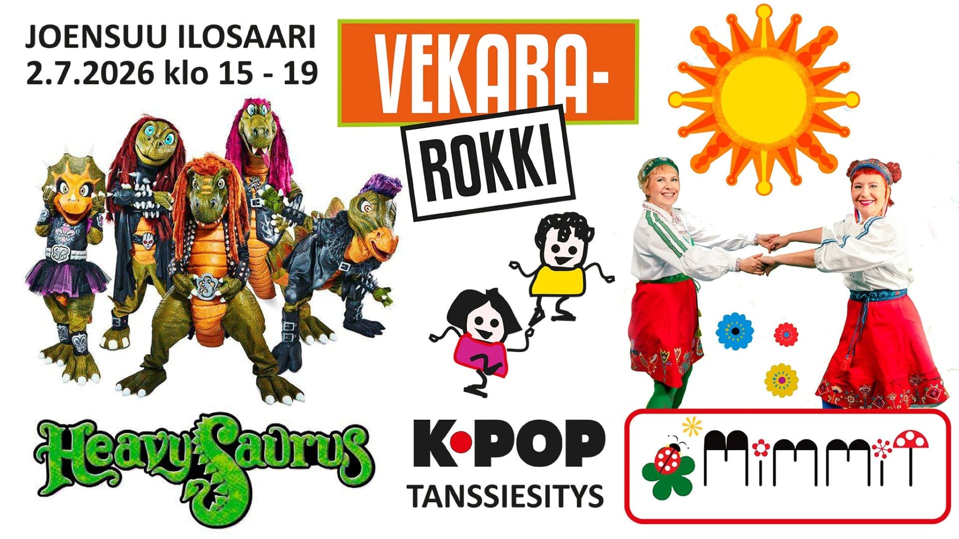 Vekararokki - Conciertos en Joensuu