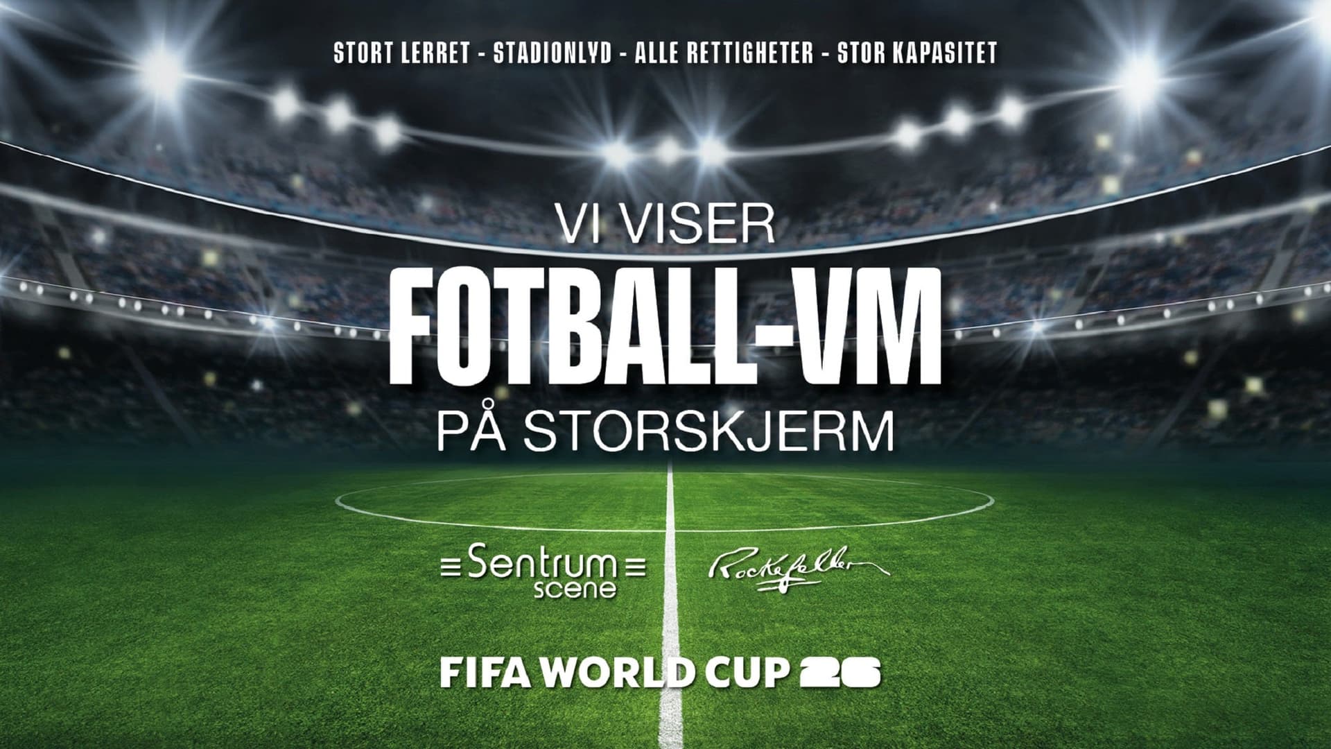 Fotball-VM på Rockefeller: Frankrike - Irak og Norge - Senegal