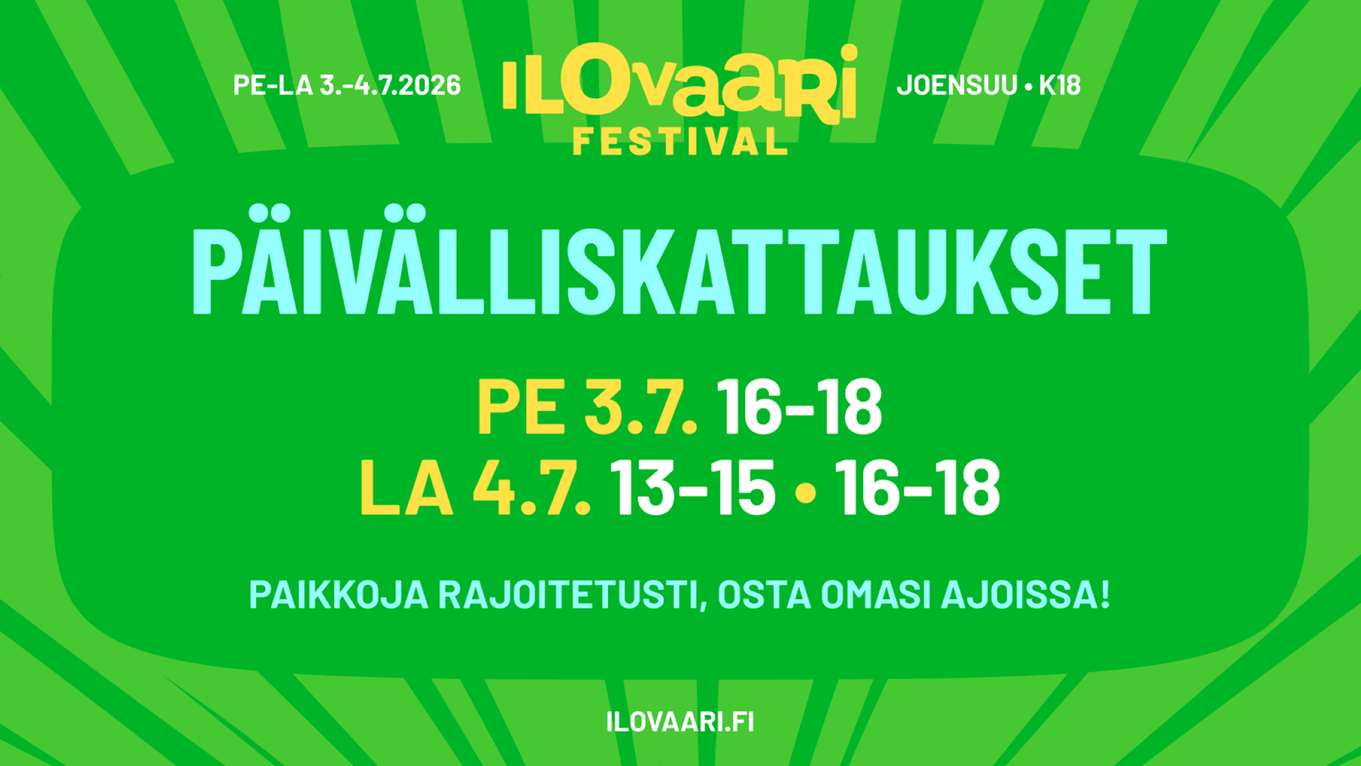 Ilovaari illallinen - Tours en Joensuu