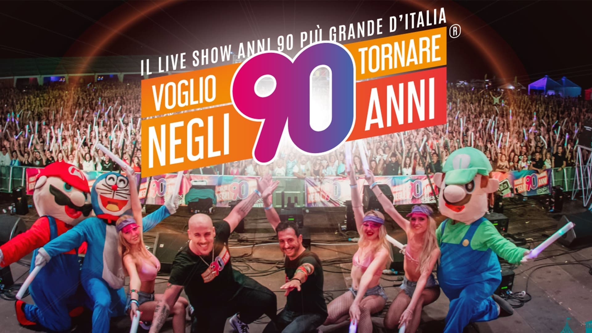 Voglio tornare negli anni 90 - Conciertos en Cernobbio (Como)