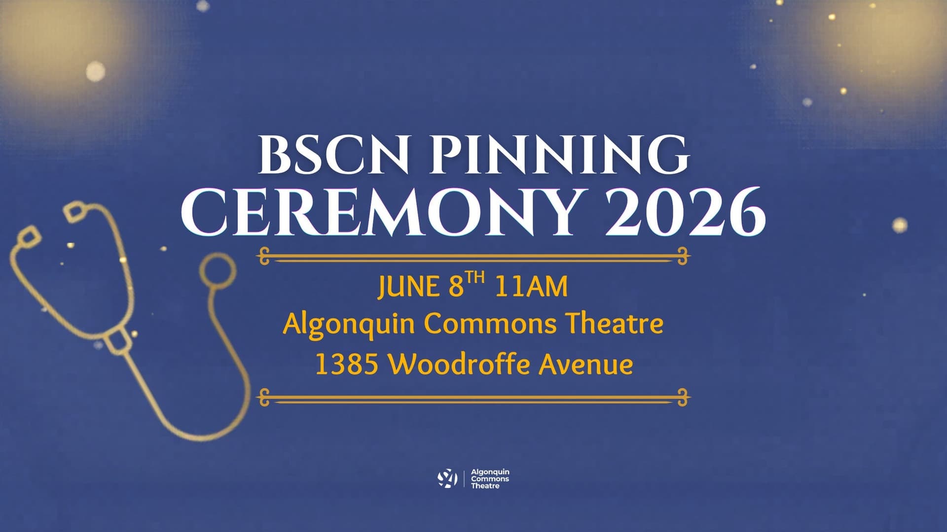 AC/uOttawa BScN Nursing Grads Nurse Pinning Ceremony - Tours en Nepean