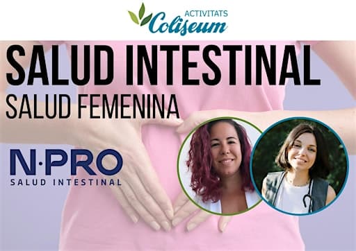 El intestino como eje de la salud femenina. Presencial y ONLINE