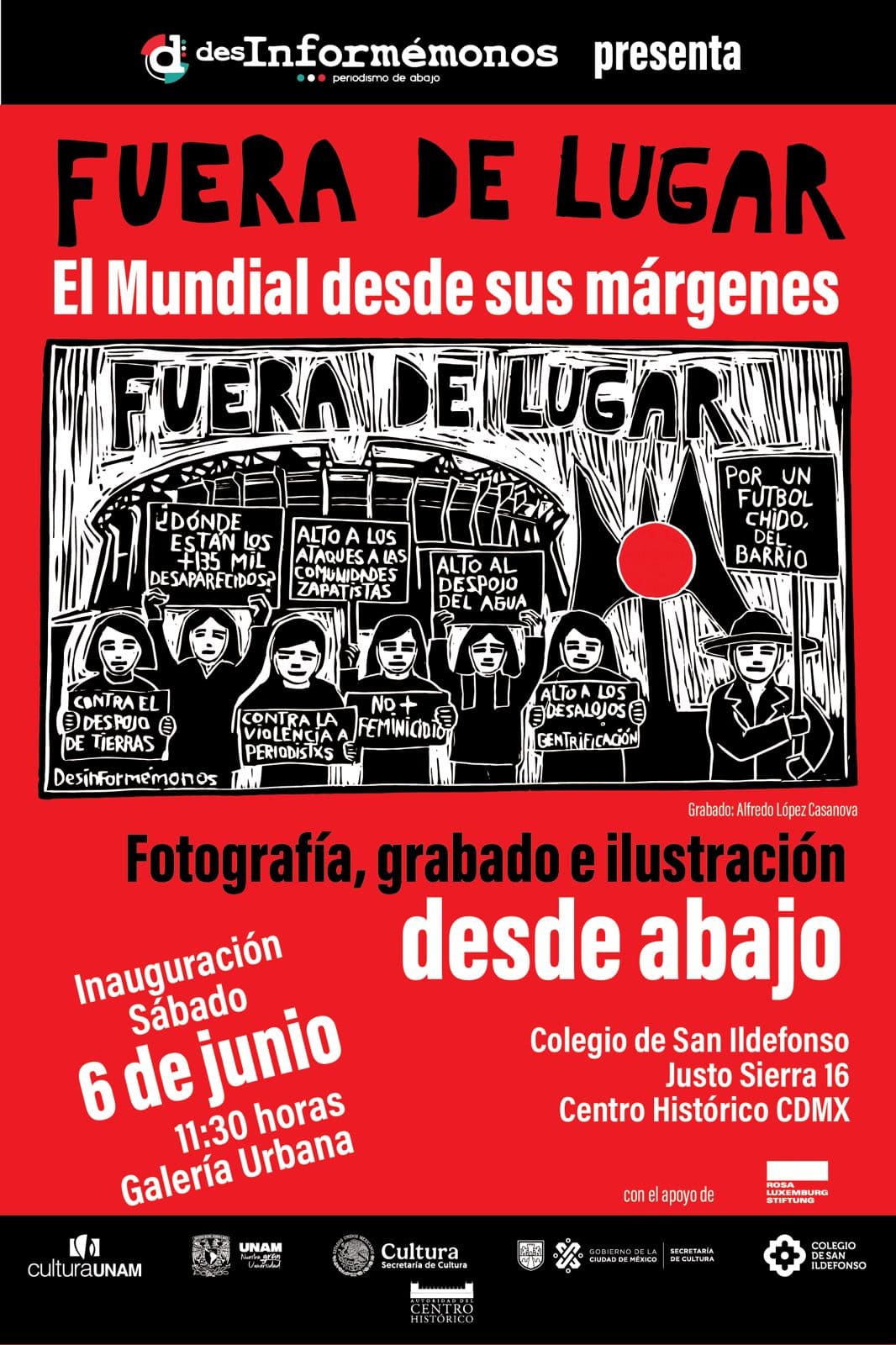Fuera de lugar. El Mundial desde sus márgenes