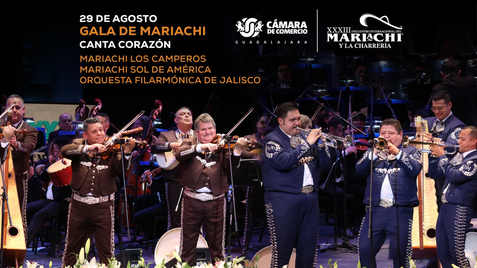 Galas de mariachi "canta corazón - Conciertos en Guadalajara