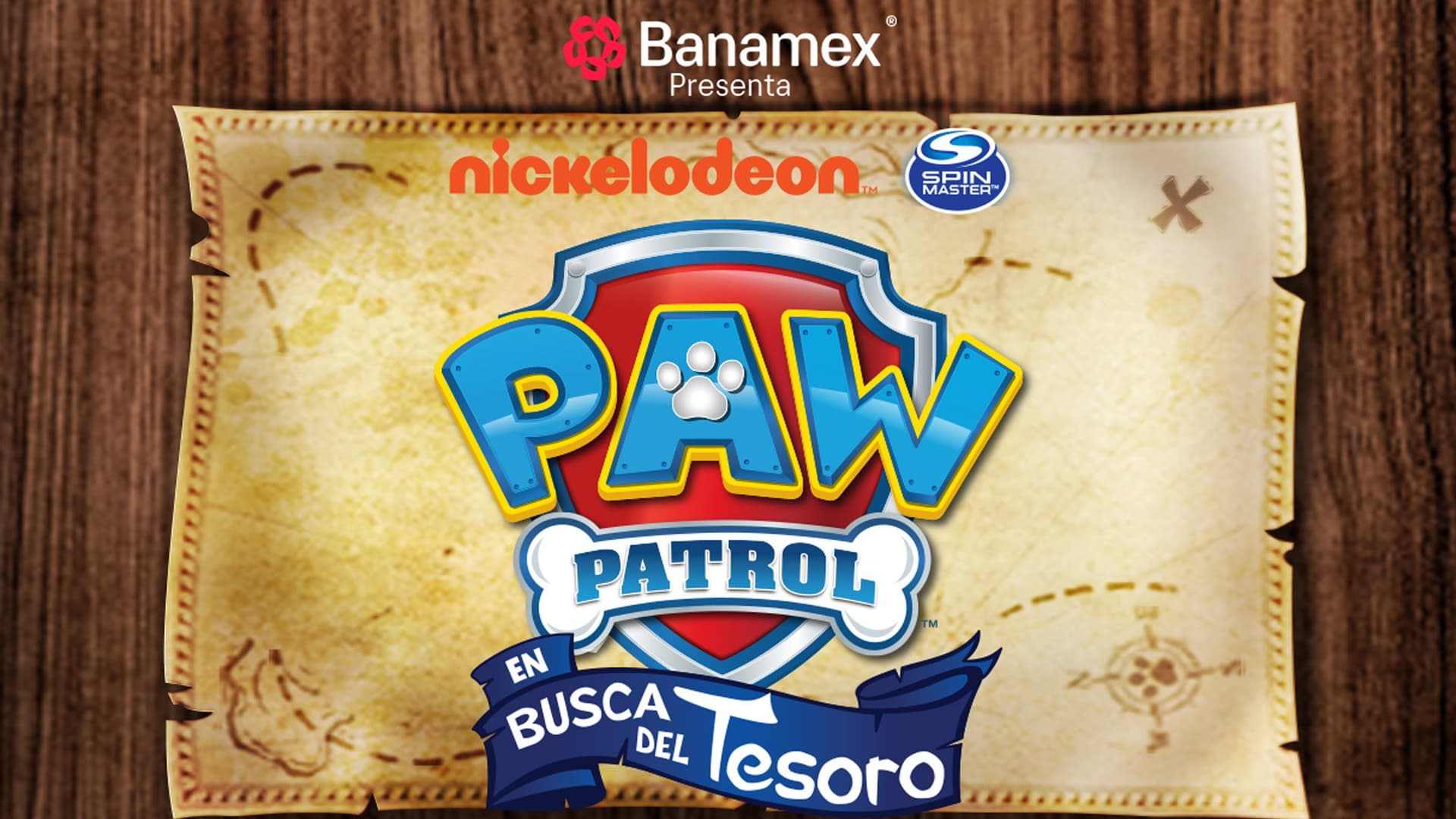 Paw Patrol en busca del tesoro perdido