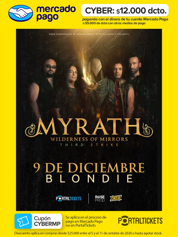 Myrath en Chile en Santiago