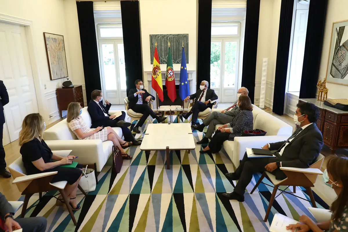 Pedro Sánchez se reúne con Antònio Costa en Portugal, Lisboa, lunes 6 de julio de 2020 (06)