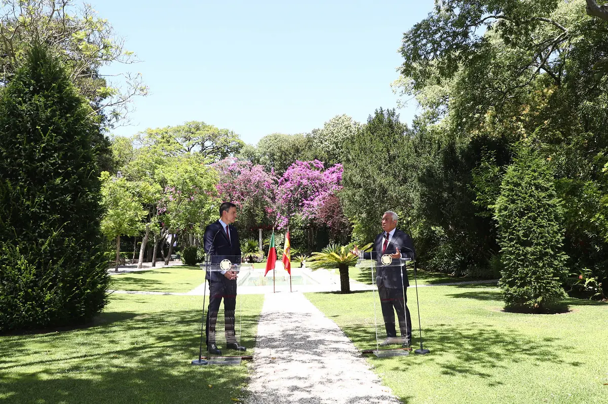 Pedro Sánchez se reúne con Antònio Costa en Portugal, Lisboa, lunes 6 de julio de 2020 (07)