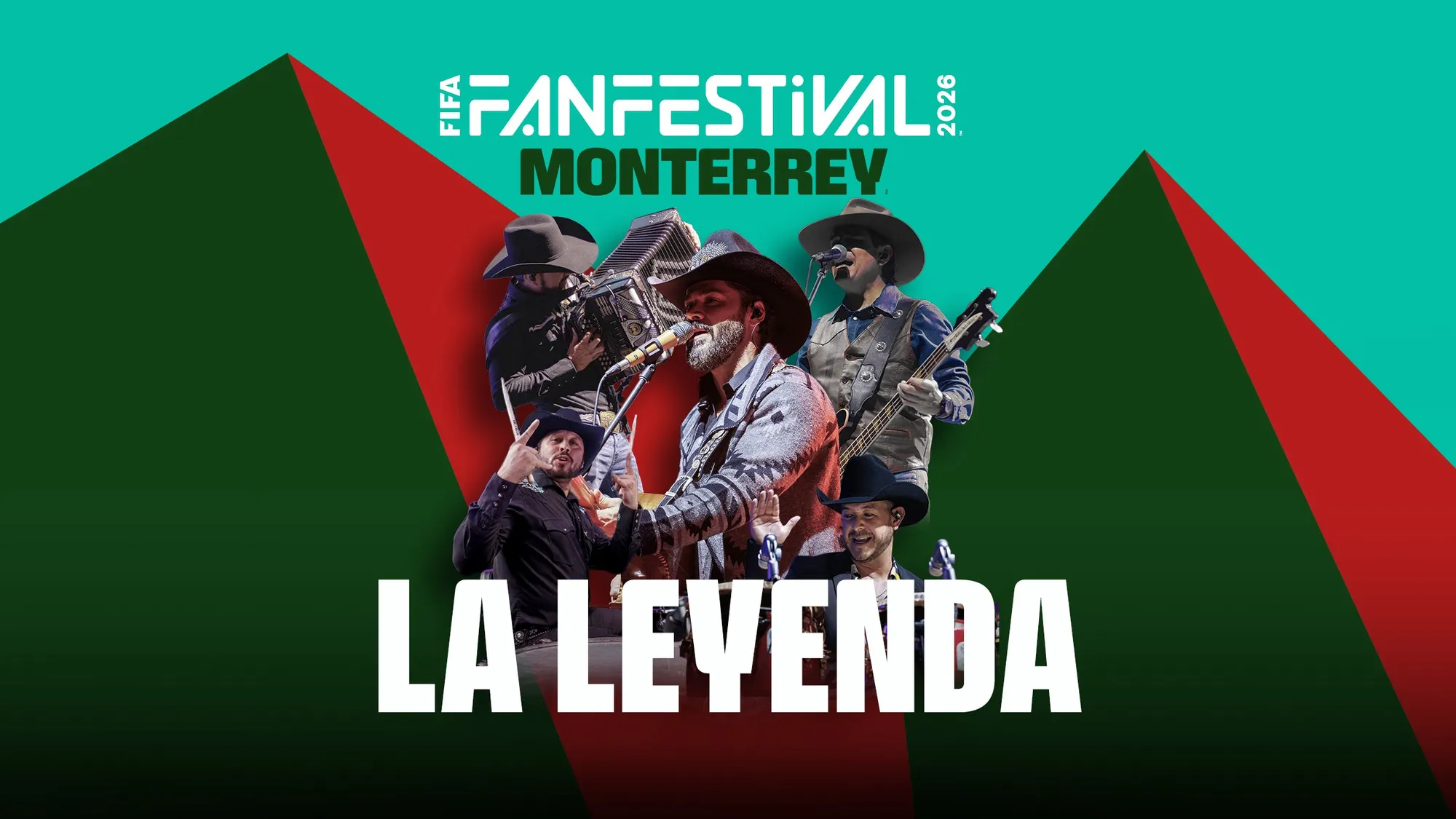 FIFA Fan Festival Monterrey - La Leyenda (Preferente) - Conciertos en Monterrey