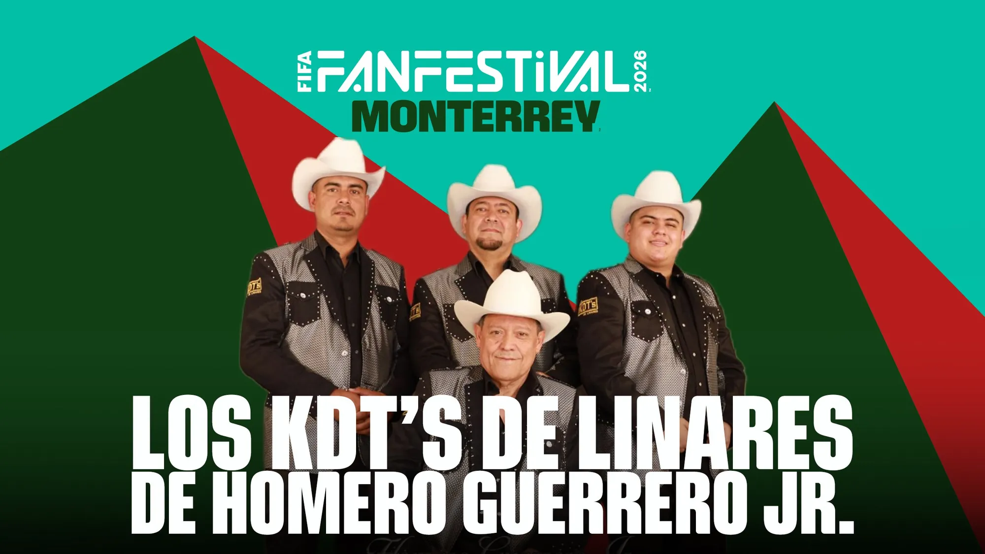FIFA Fan Festival MonterreyKDTS de LinaresHomeroGuerreroJr(Preferente) - Conciertos en Monterrey