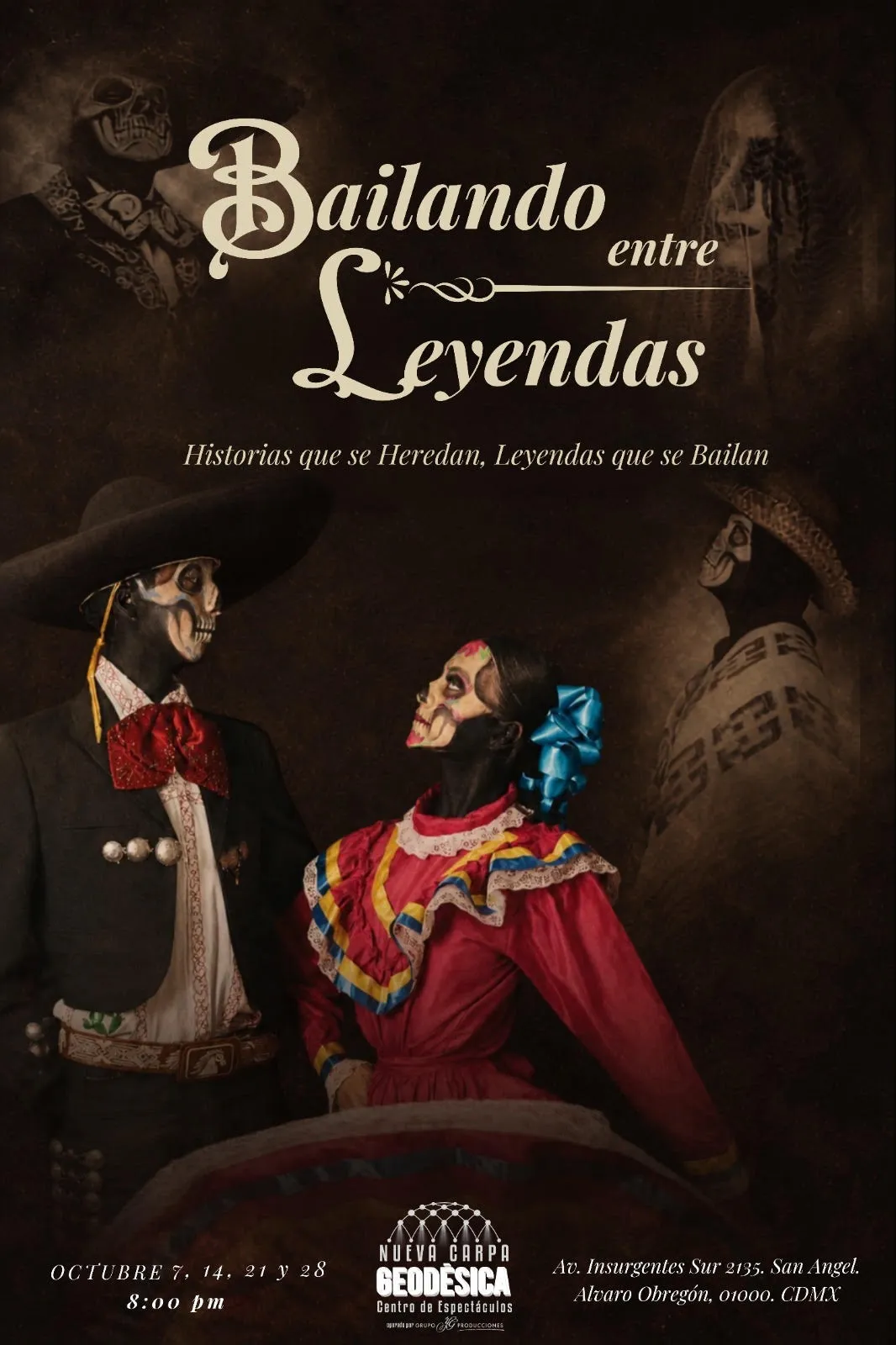 Bailando entre Leyendas - Teatro en Ciudad de México