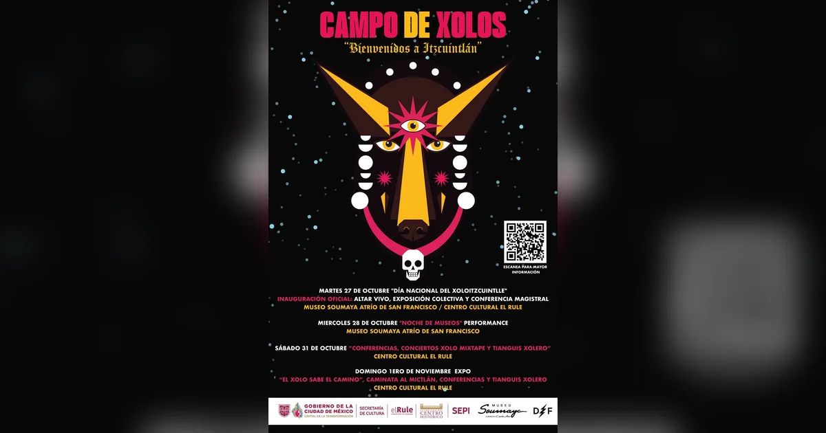 Campo de Xolos: tianguis xolero y Caminata al Mictlán en El Rule, entrada libre en Centro Cultural El Rule