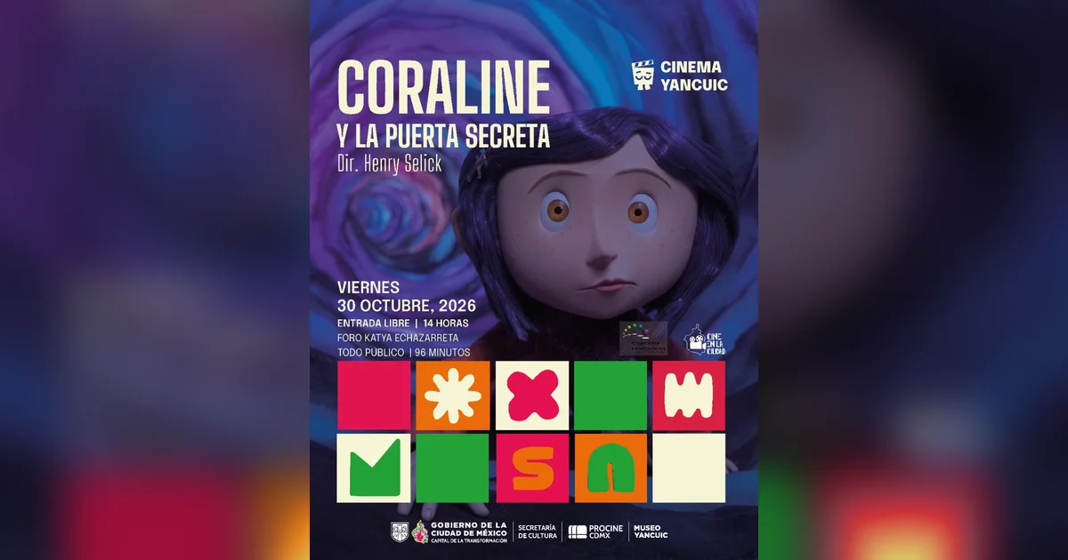 Cinema Yancuic: Coraline y la puerta secreta