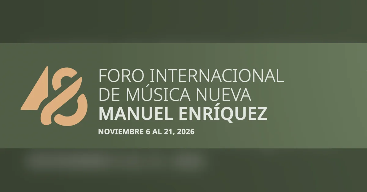 Cuarteto de Cuerdas de Bellas Artes: integral de cuartetos de Manuel Enríquez, entrada libre en Palacio de Bellas Artes, Sala Manuel M. Ponce