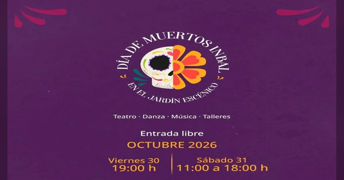 Día de Muertos INBAL en el Jardín Escénico de Chapultepec, entrada libre en Pabellon Escénico Chapultepec
