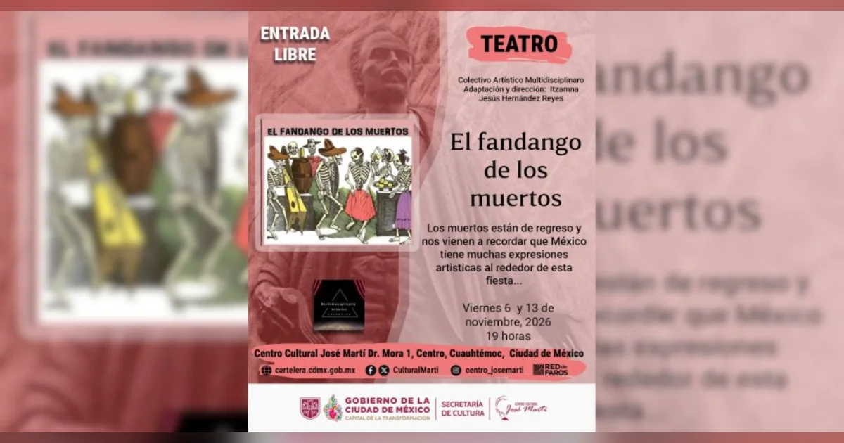 El fandango de los muertos - Teatro en Ciudad de México