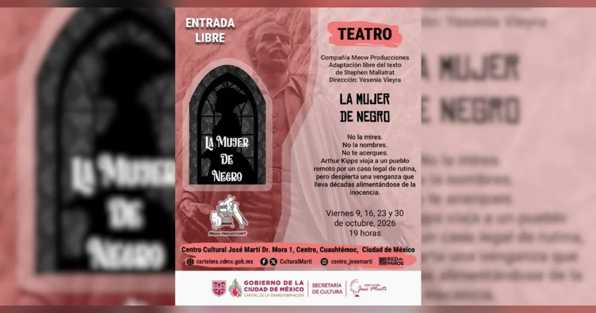 La Mujer de Negro - Teatro en Ciudad de México