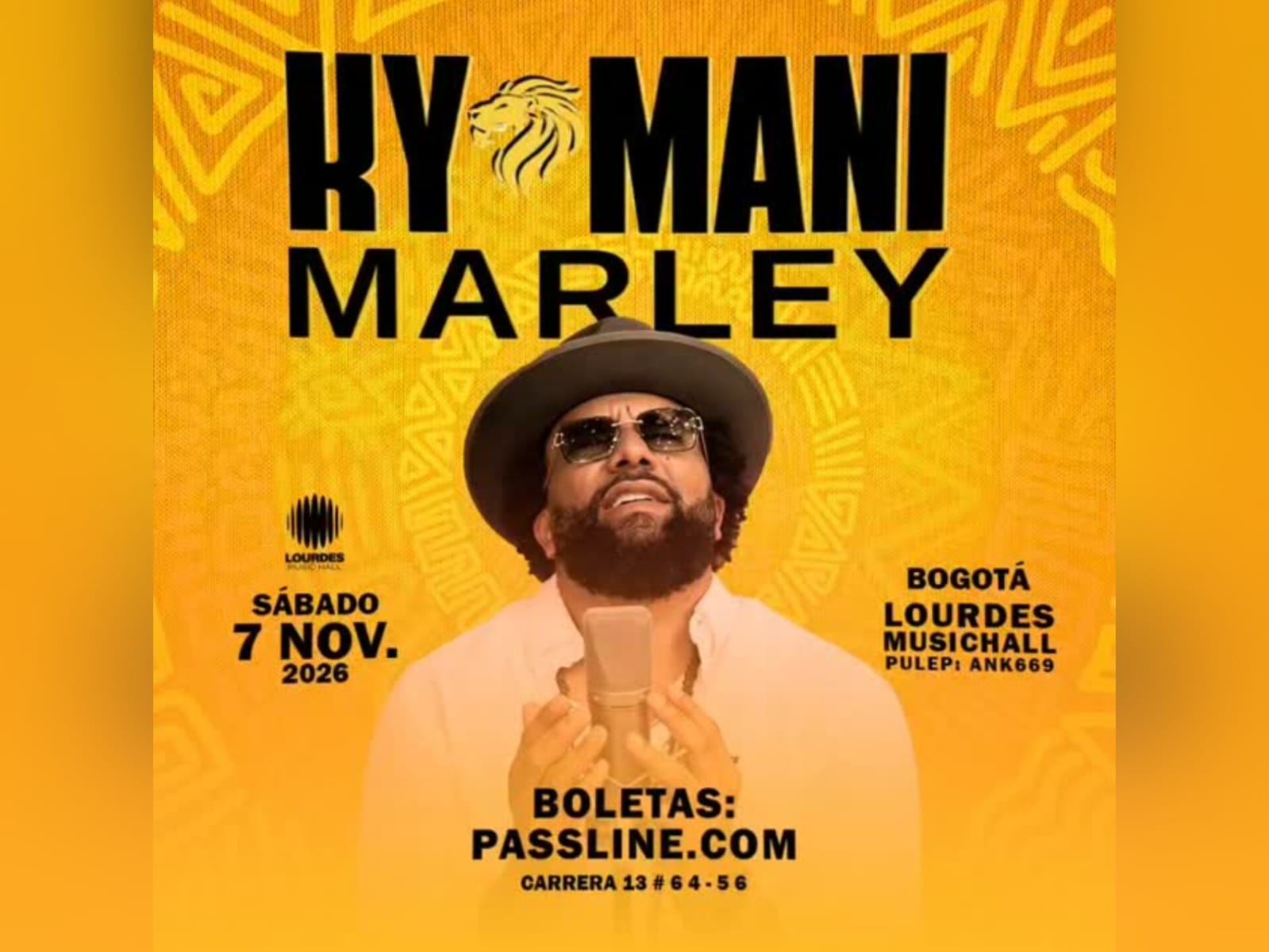 El viaje musical de Ky-Mani Marley entre Jamaica y Miami