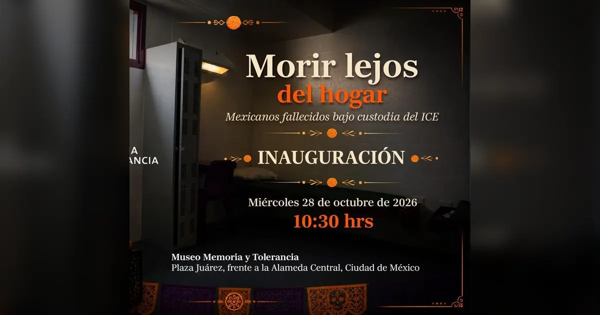 Museo Memoria y Tolerancia · temporales 2026: «Infancias en Silencio», «Morir lejos del hogar» y TIC·TAC
