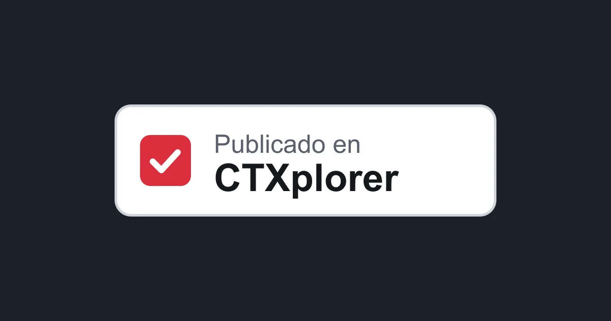 Sello «Publicado en CTXplorer»: qué es y cómo usarlo