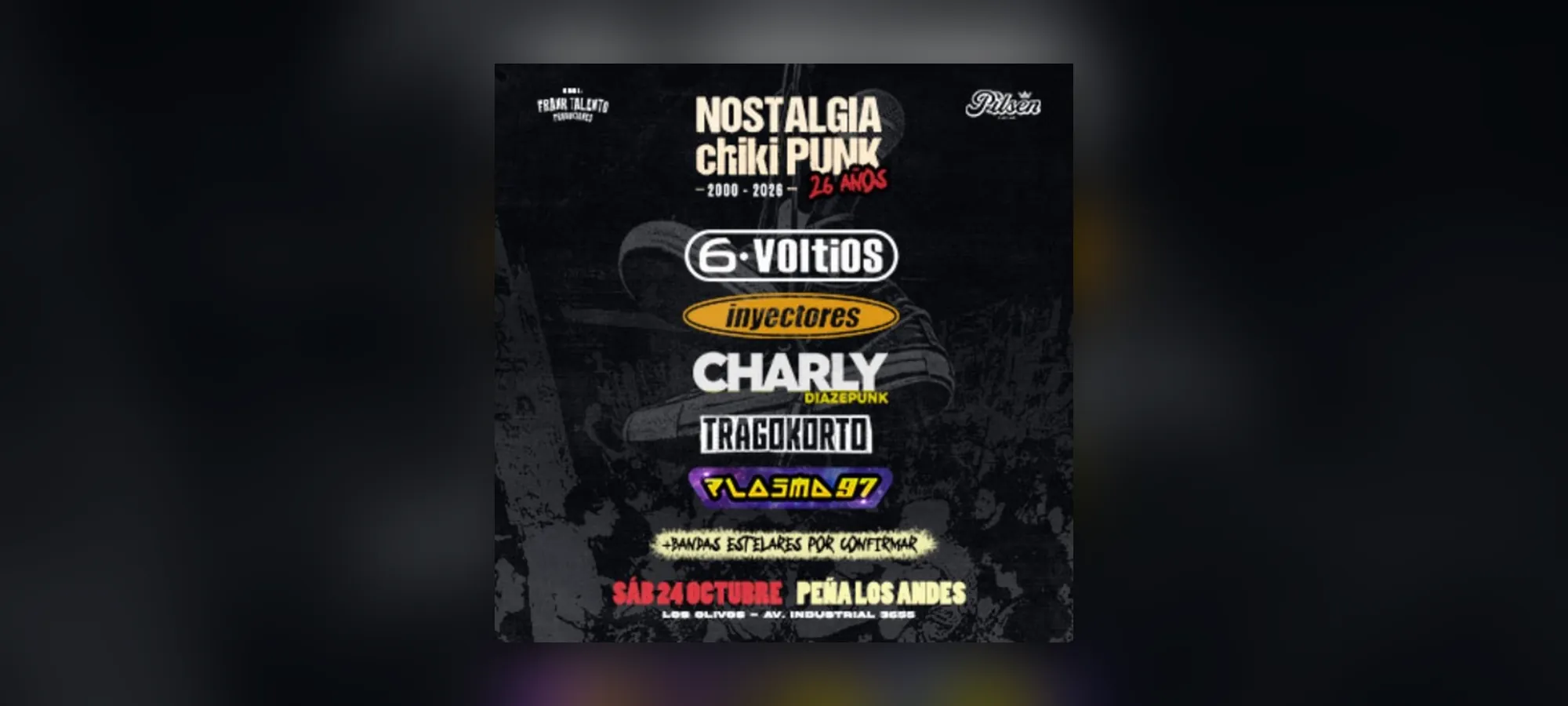 Nostalgia Chikipunk 26 Años - Conciertos en Lima