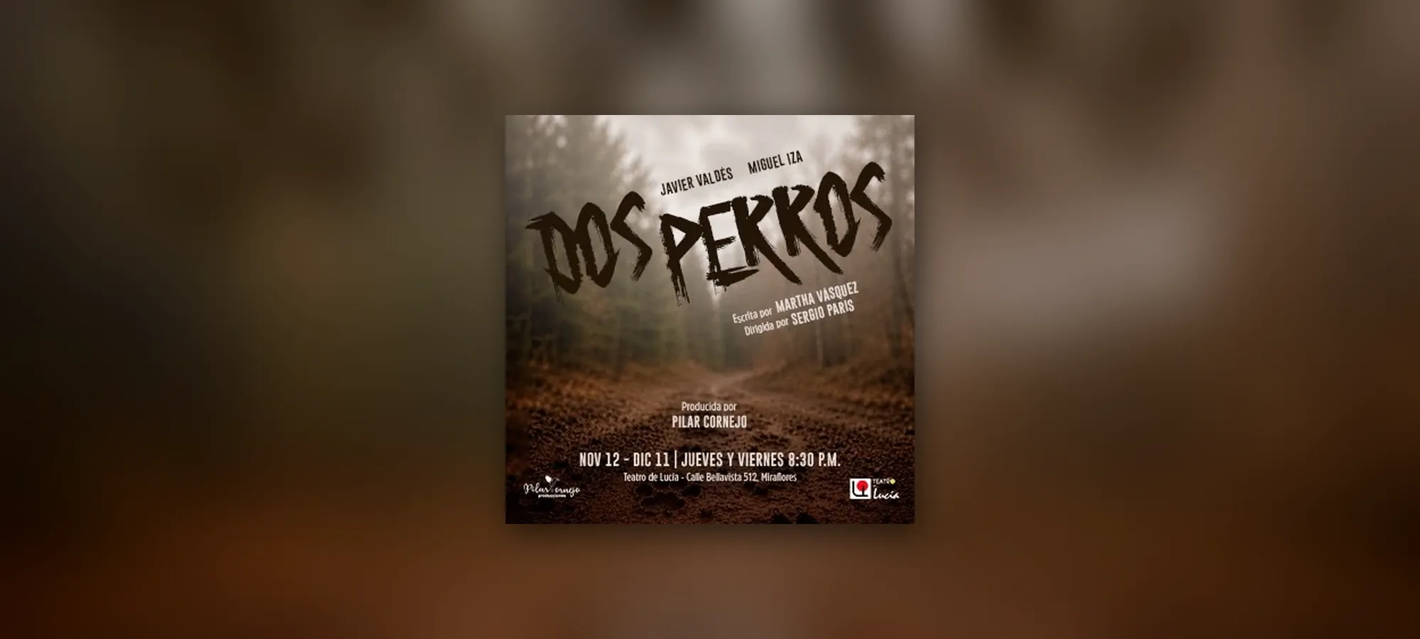DOS PERROS - Teatro en Lima