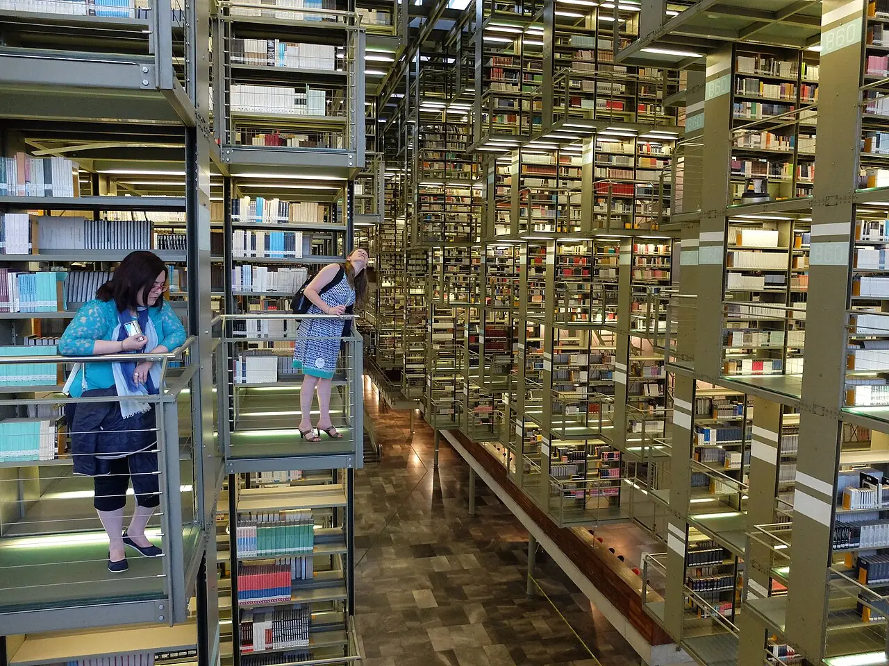 Library in Mexico City