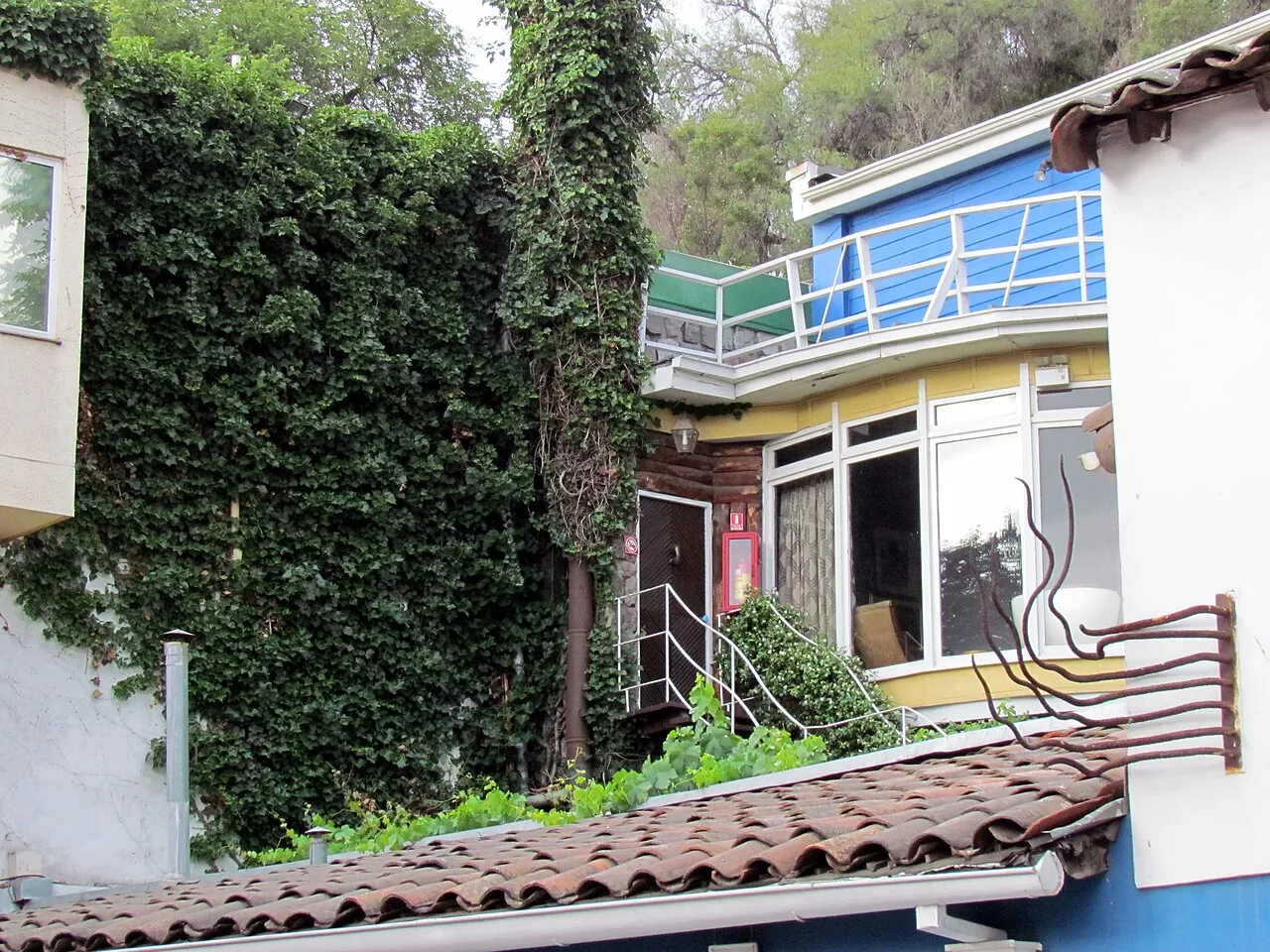 Pablo Neruda home La Chascona - Santiago, Chile