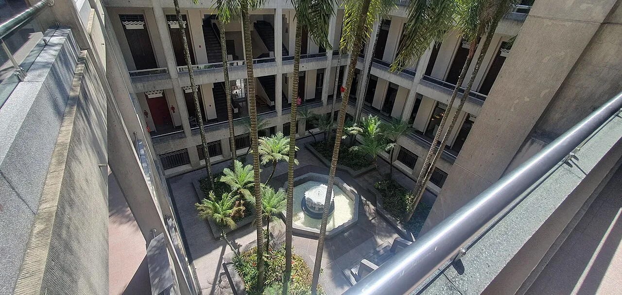 Northern courtyard - Museo de Antioquia - Medellín - Colombia